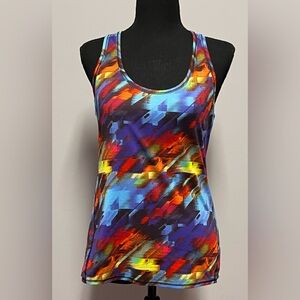ATHLETA Tank TOP Colorful SHIRT Women S